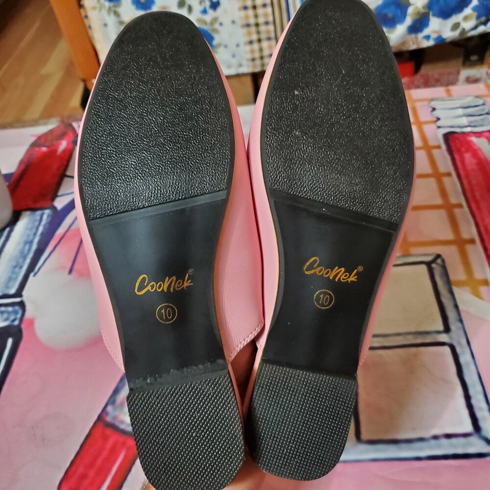 Vertundy Women's Mules Low Heel Flats Leather Slip On Backless Sandals women 10 - Picture 10 of 11